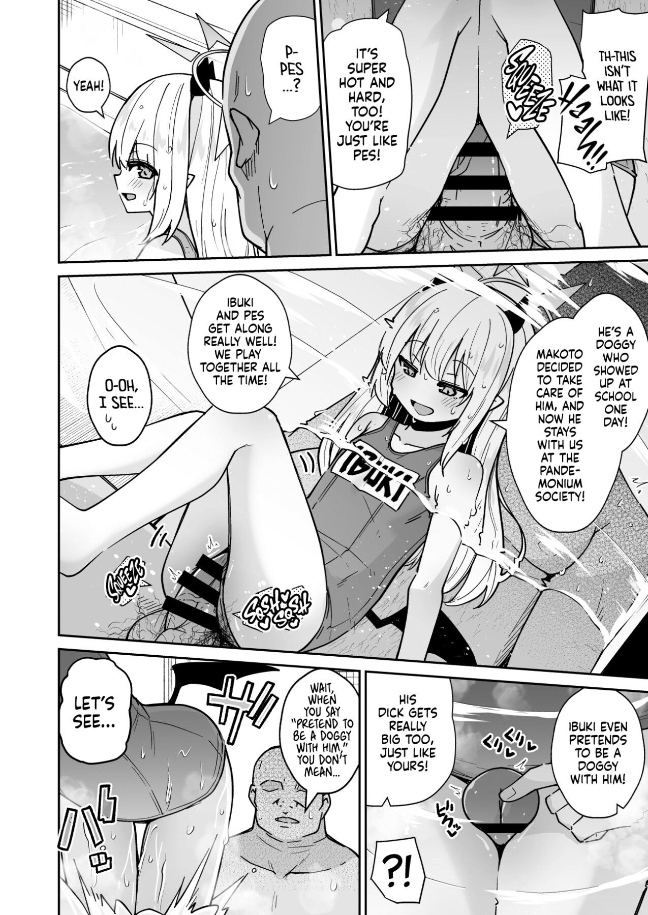 Hentai Manga Comic-Sensei! Do You Wanna Play Pretend Doggies With Ibuki?-Read-7